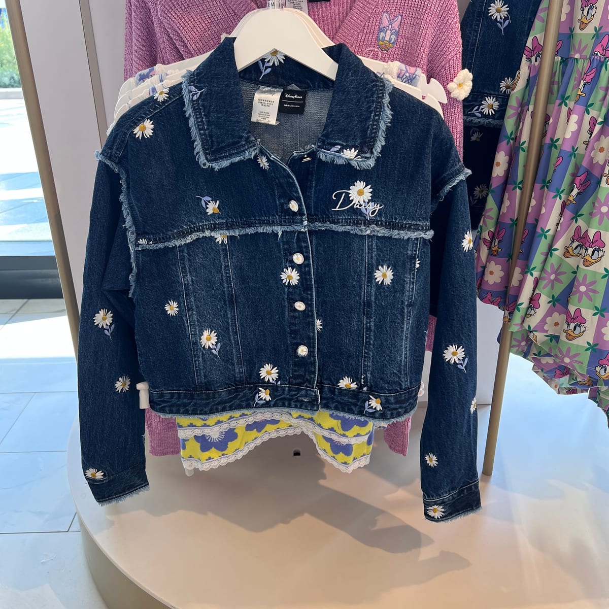 Disneyland Paris x HER Universe Daisy Duck Denim Jacket view 3