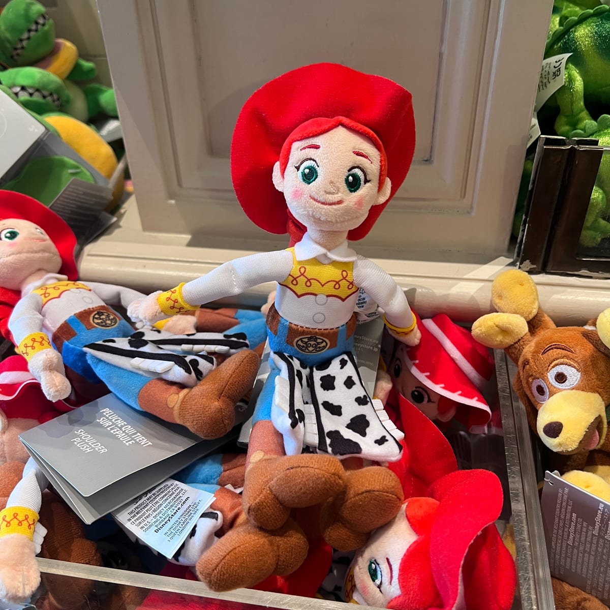 Disneyland Paris Shoulder Pal Toy Story Jessie Plush view 1