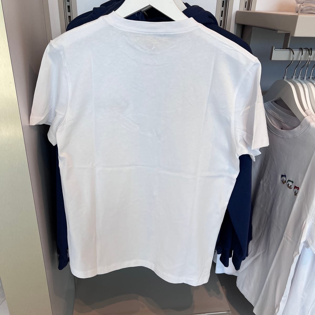 Disneyland Paris Embroidered Huey Dewey Louie Basic T Shirt view 3