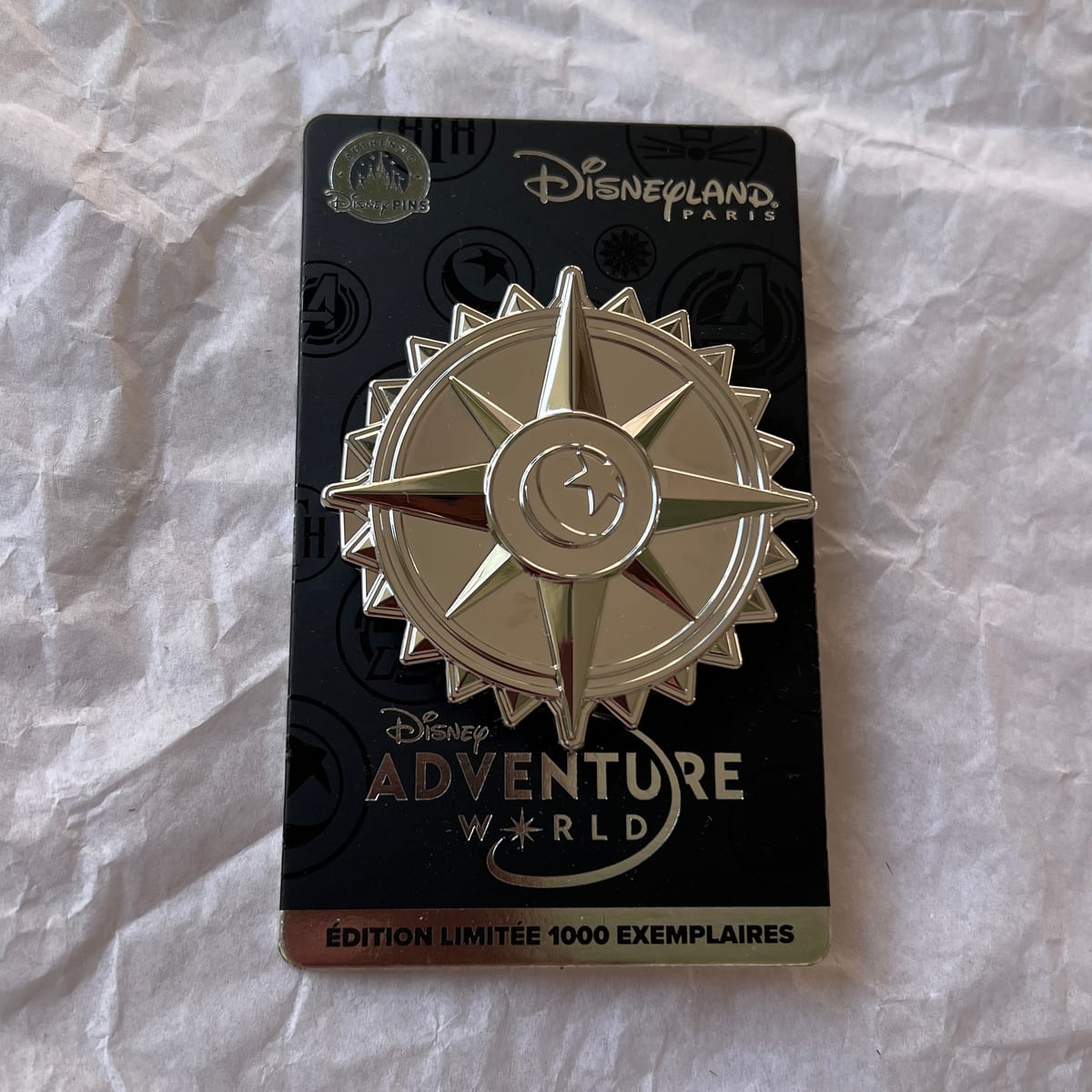 Disneyland Paris Limited Edition Adventure World Toy Story Woody Hinged Pin view 2