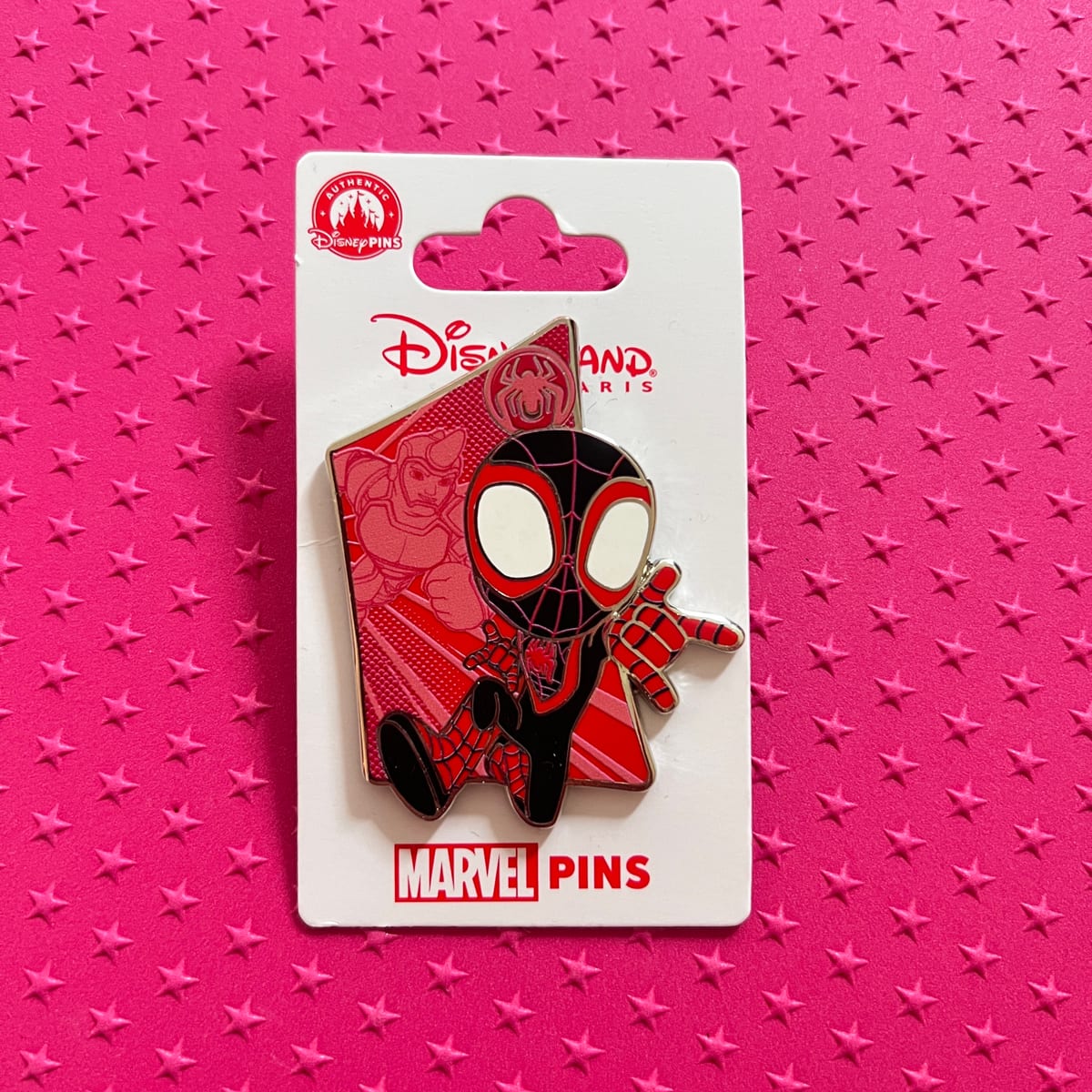 Disneyland Paris The Amazing Spiderman Miles Morales Pin