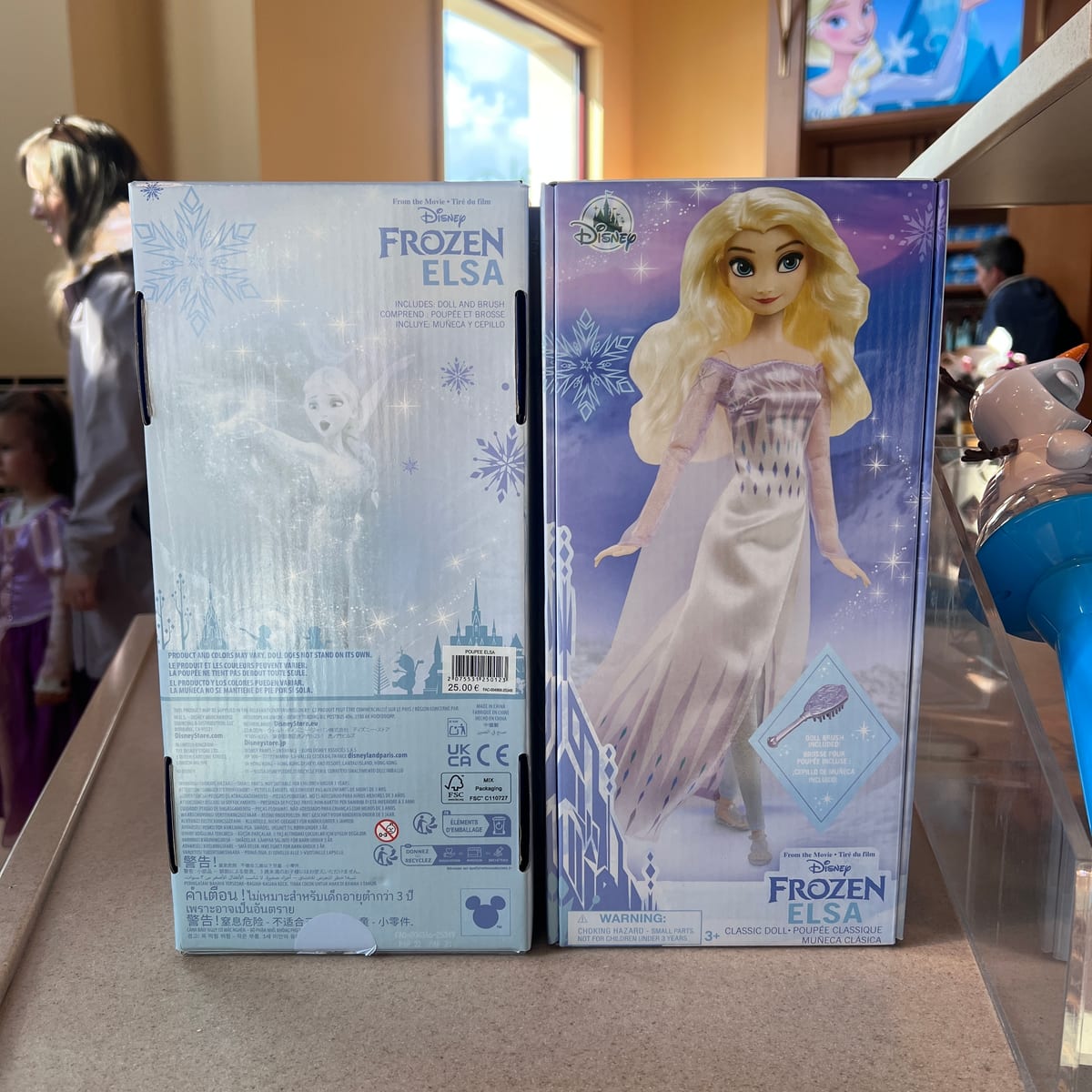 Disneyland Paris Frozen Elsa Classic Doll view 2