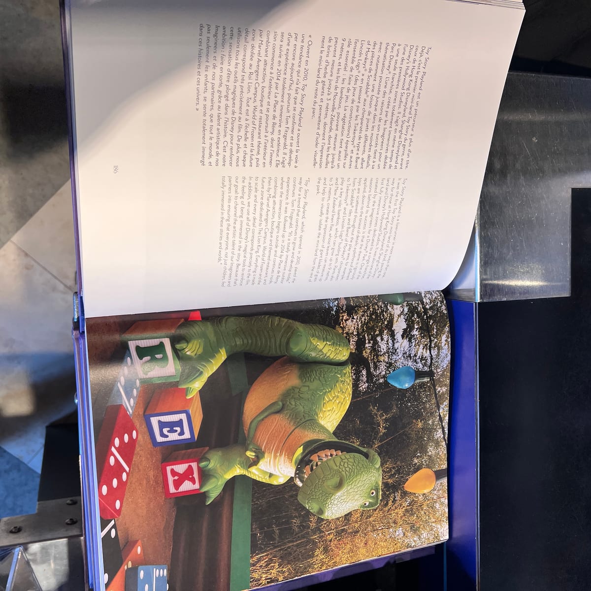 Disneyland Paris The Making of Disney Adventure World Book view 2