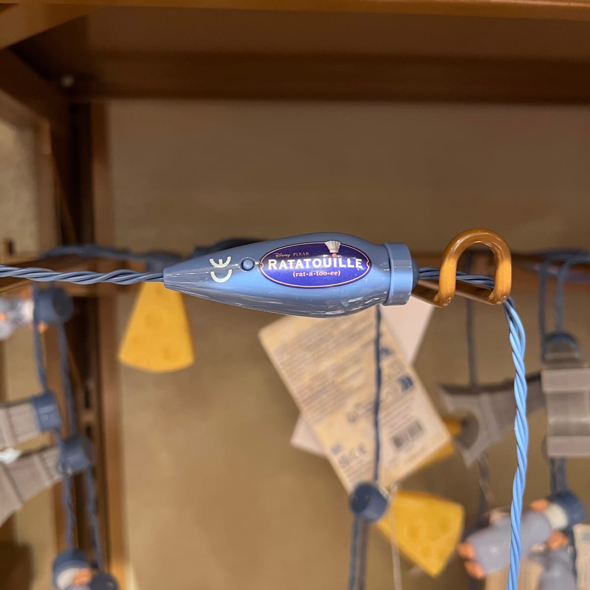Disneyland Paris Ratatouille Light Up Cheese Remy Necklace view 3