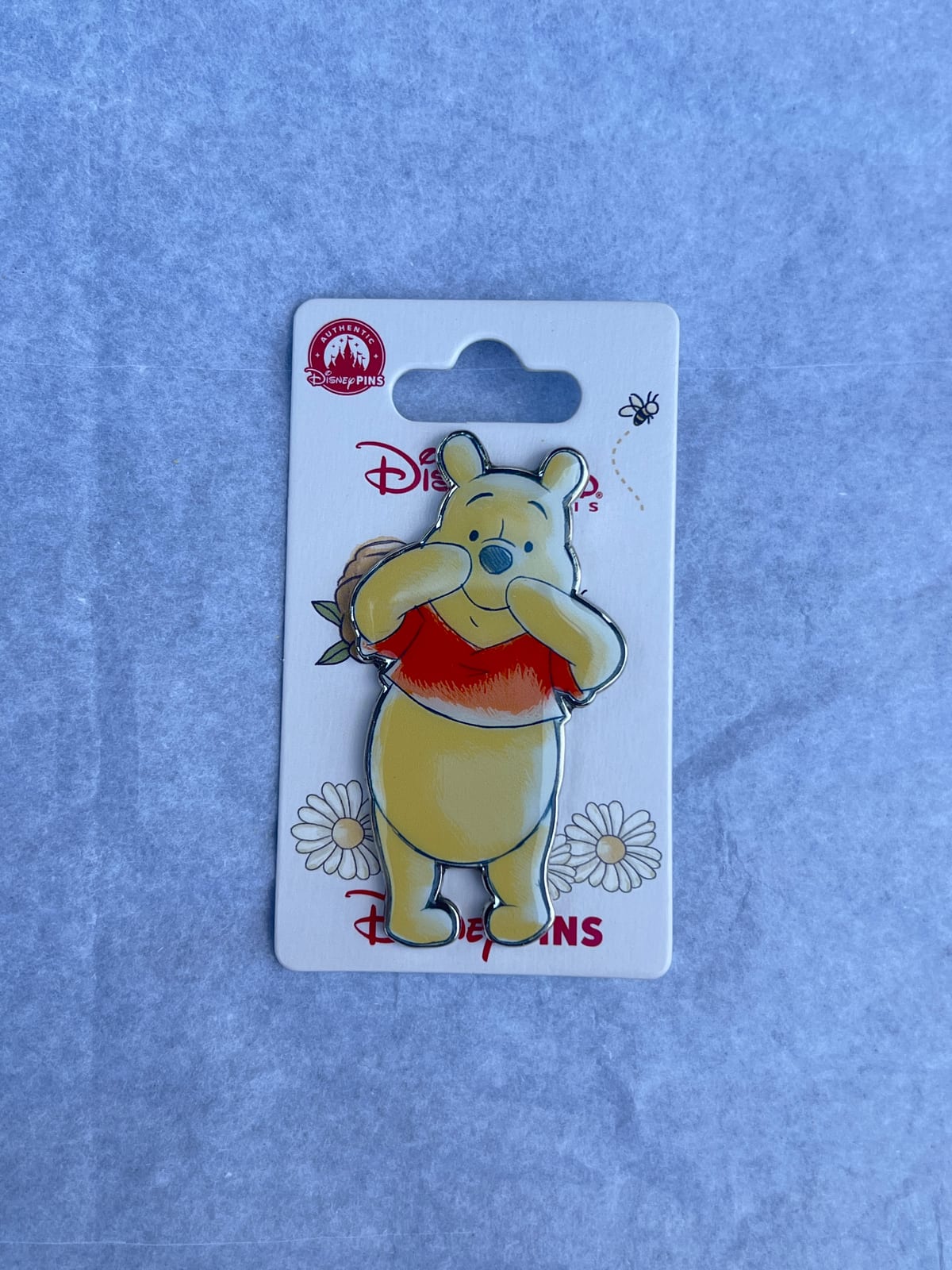 Disneyland Paris Winnie the Pooh Animated Sketch Pin view 1