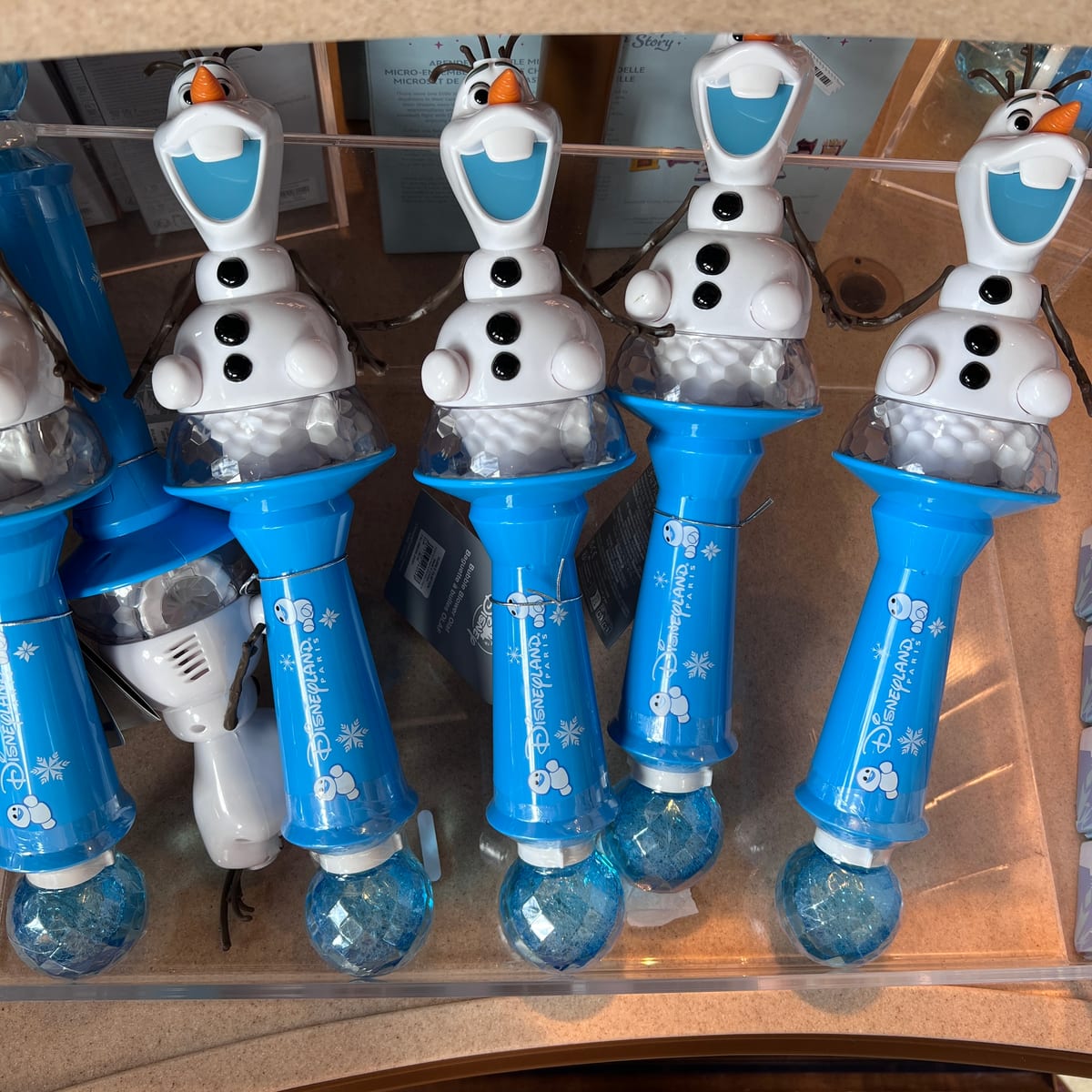 Disneyland Paris Frozen Olaf Bubble Wand