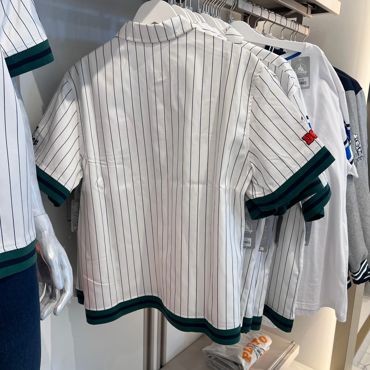 Disneyland Paris Embroidered Mickey & Friends Baseball Shirt view 2