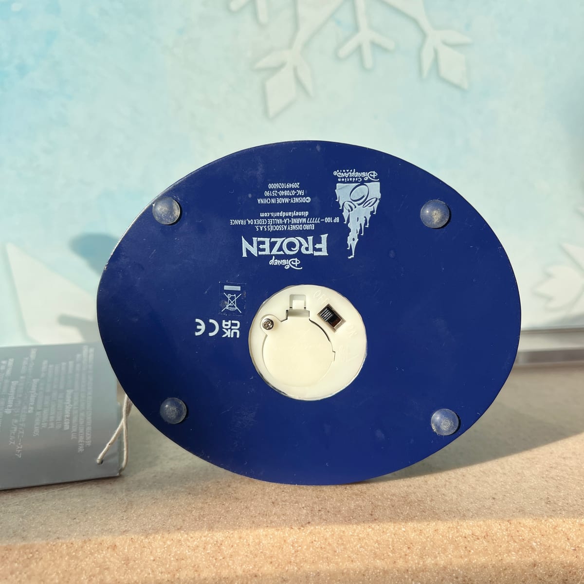 Disneyland Paris Elsa Ice Palace Balcony Light Up Figurine view 4