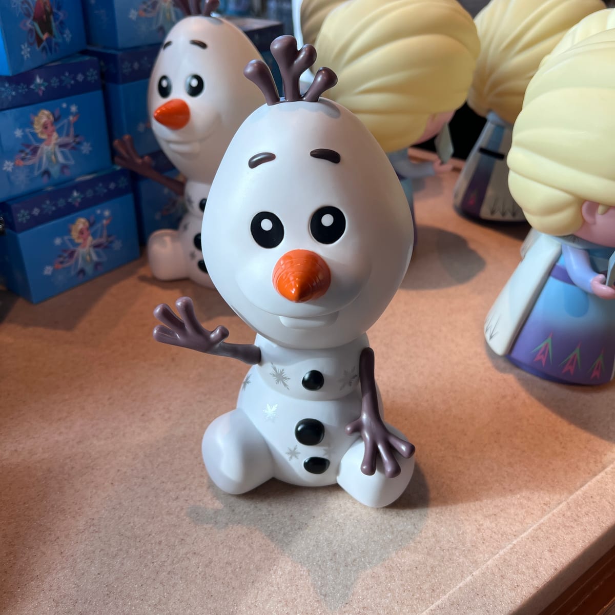 Disneyland Paris Frozen Olaf Money Box view 1