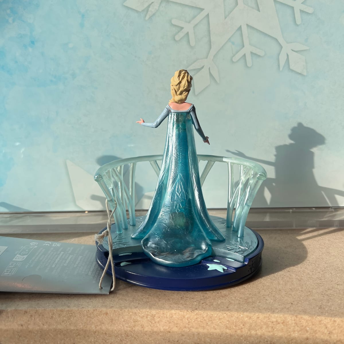 Disneyland Paris Elsa Ice Palace Balcony Light Up Figurine view 3
