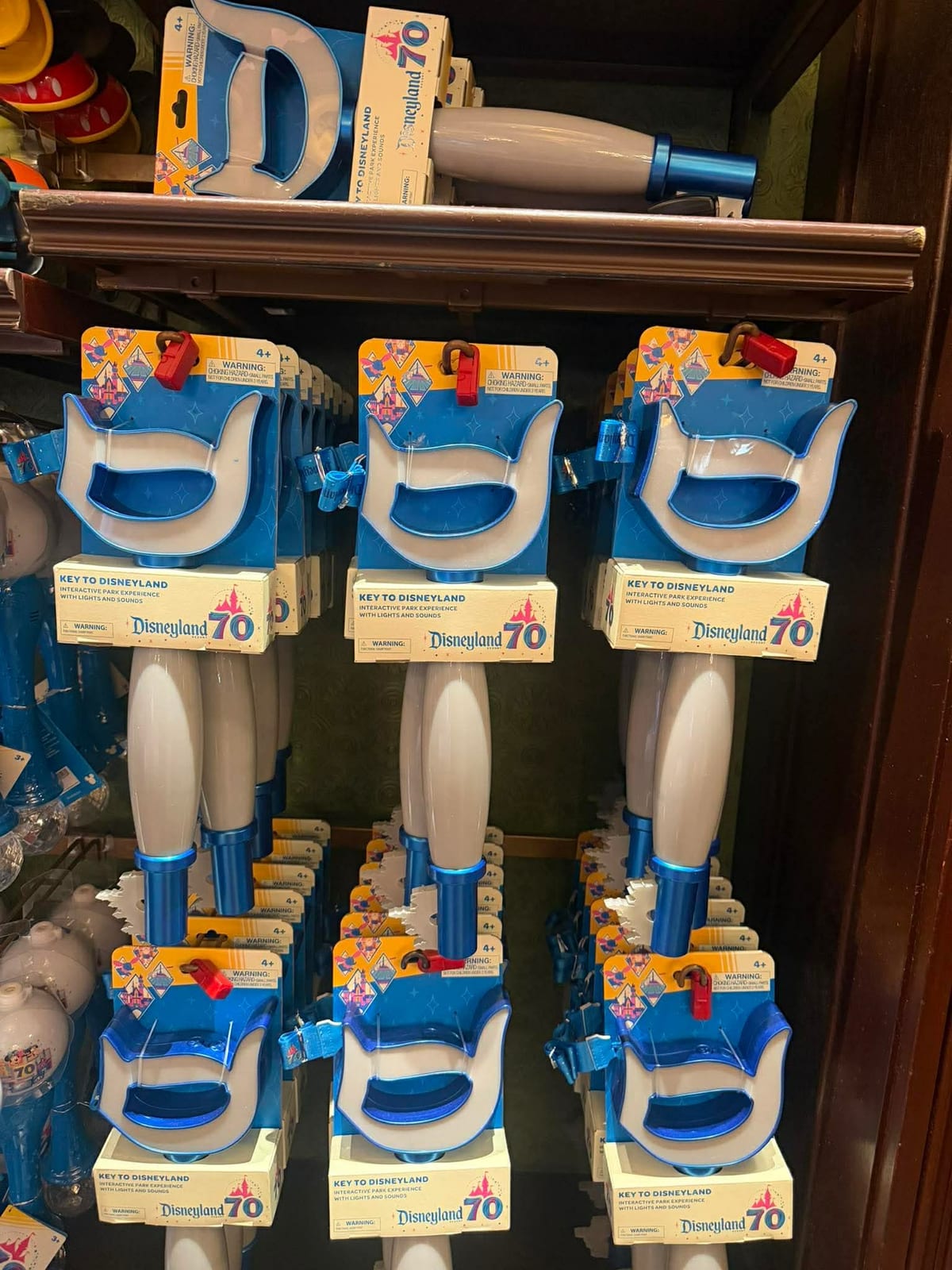 Disneyland Resort 70th Key to Disneyland with Mystery Pin view 1