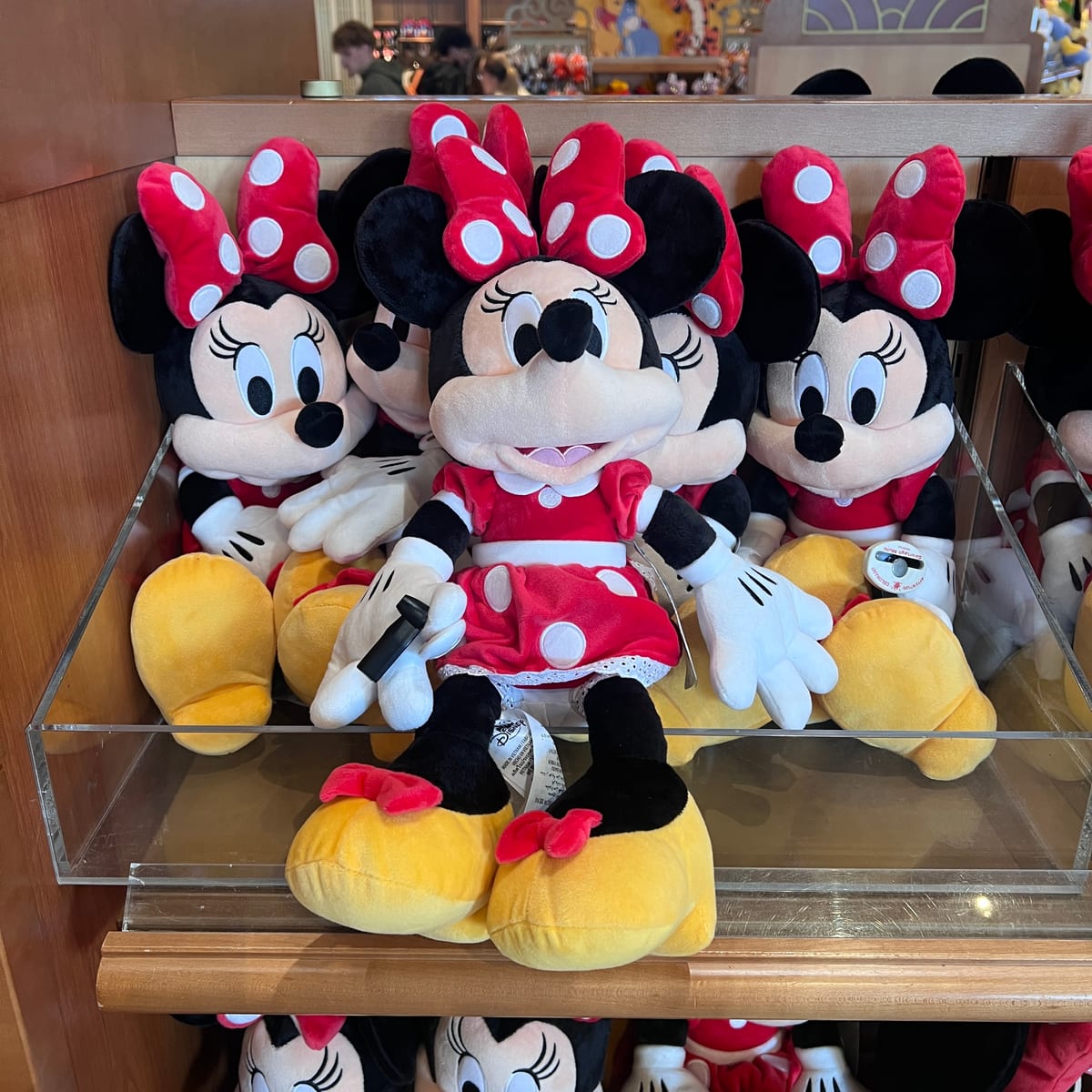 Disneyland Paris Minnie Mouse Classic Medium Plush view 1