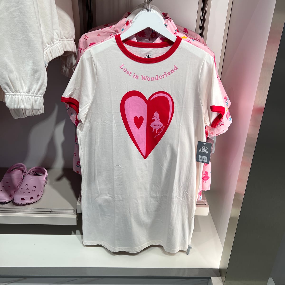 Disneyland Paris Alice in Wonderland ‘Lost in Wonderland’ Long T-Shirt