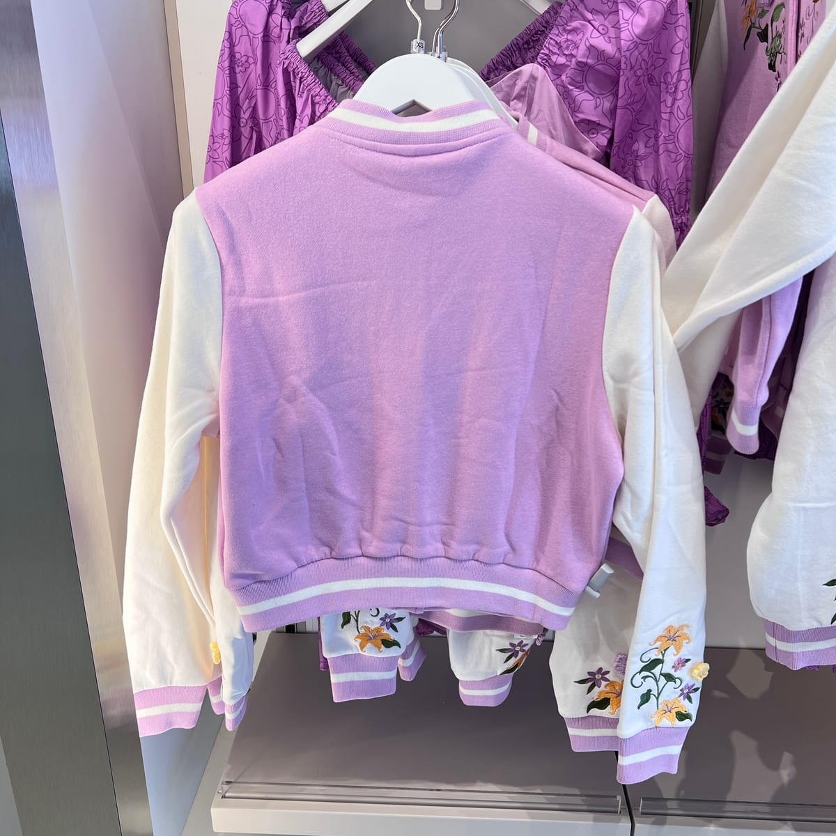 Disneyland Paris Tangled Rapunzel Baseball Jacket view 2