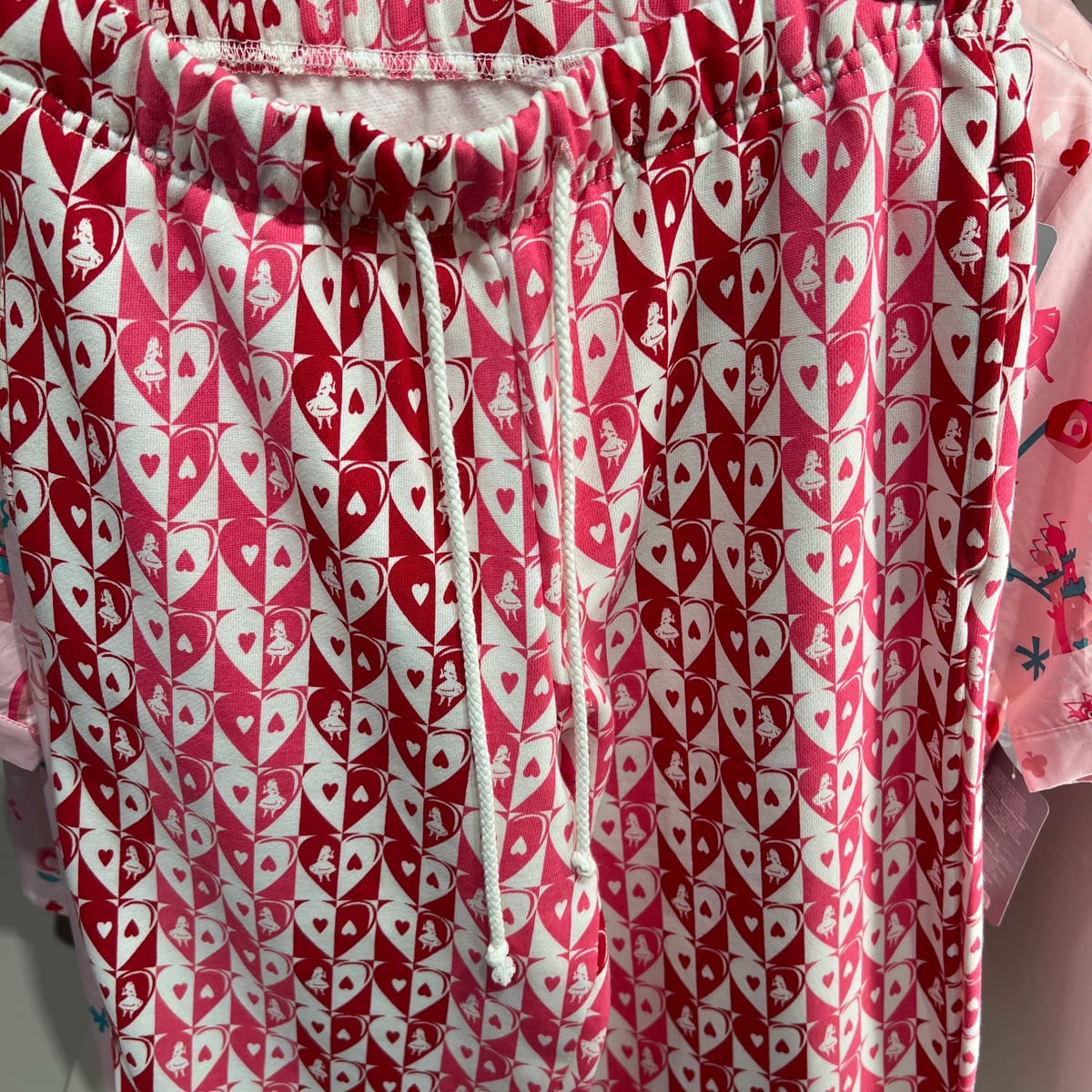 Disneyland Paris Alice in Wonderland ‘Lost in Wonderland’ Pattern Drawstring Trousers view 2