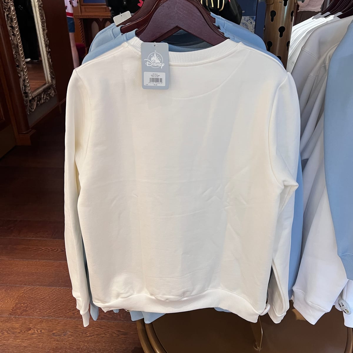 Disneyland Paris Hotel White Embroidered Logo Sweater view 3