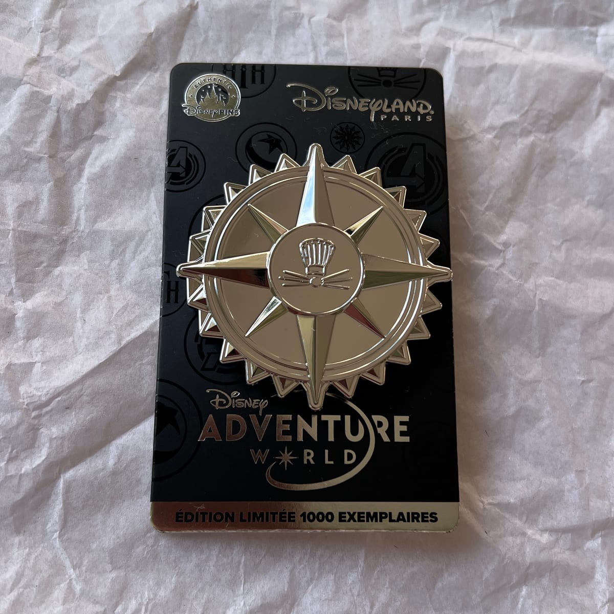 Disneyland Paris Limited Edition Adventure World Ratatouille Remy Hinged Pin view 2