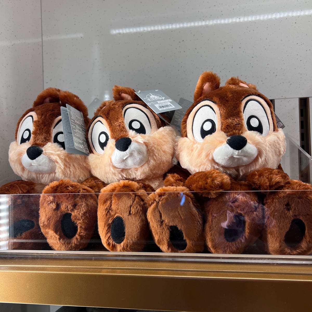Disneyland Paris Chip Big Feet Plush view 2