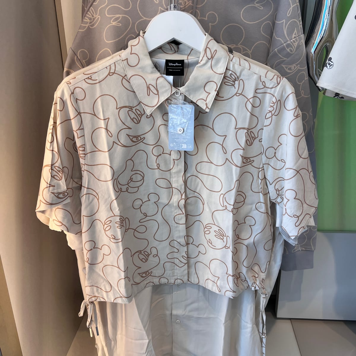 Disneyland Paris x HER Universe Monogram Tie String Shirt view 1