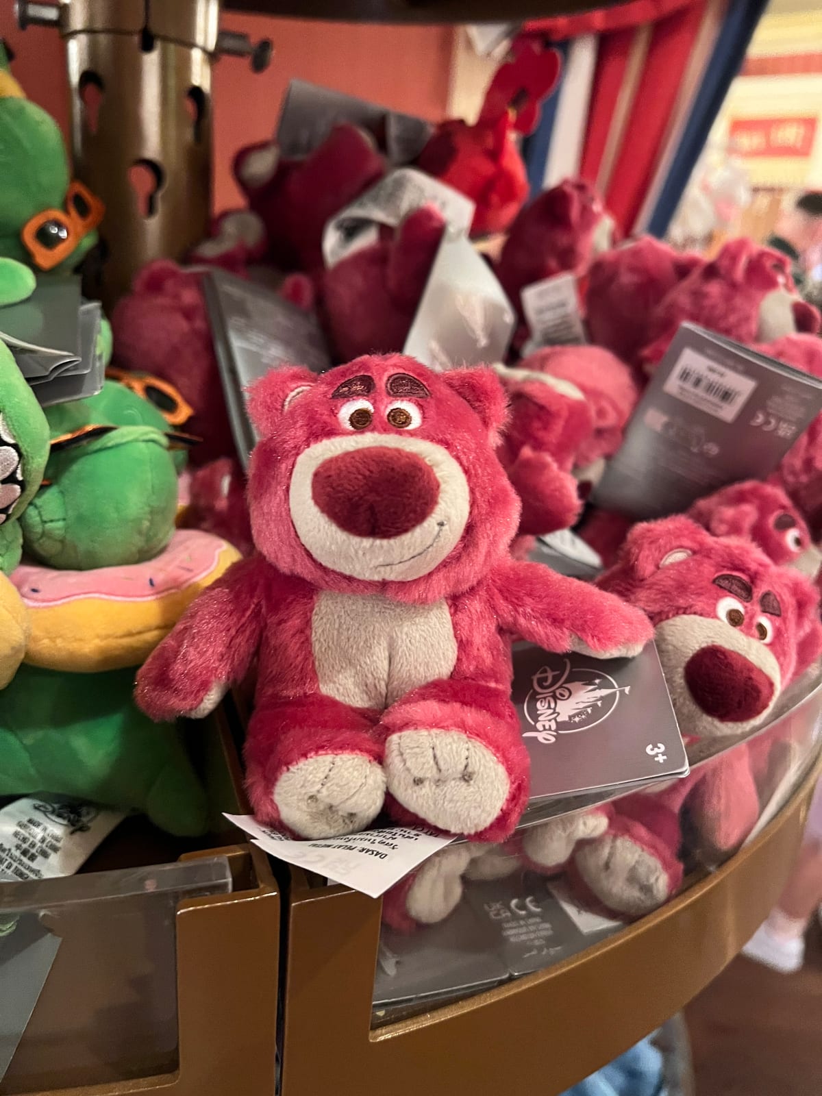 Disneyland Paris Shoulder Pal Toy Story Lotso Plush view 1
