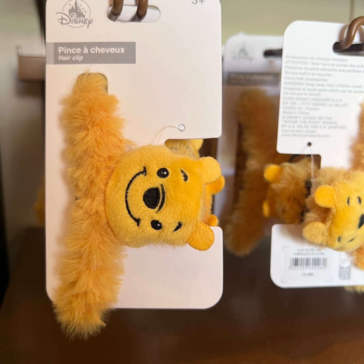 Disneyland Paris Winnie the Pooh Hair Crocodile Clip view 2