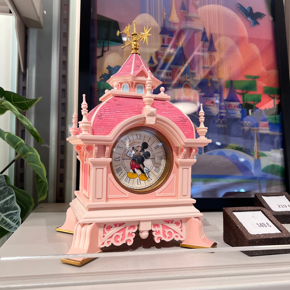 Disneyland Paris Hotel Building Clock Ornament view 1