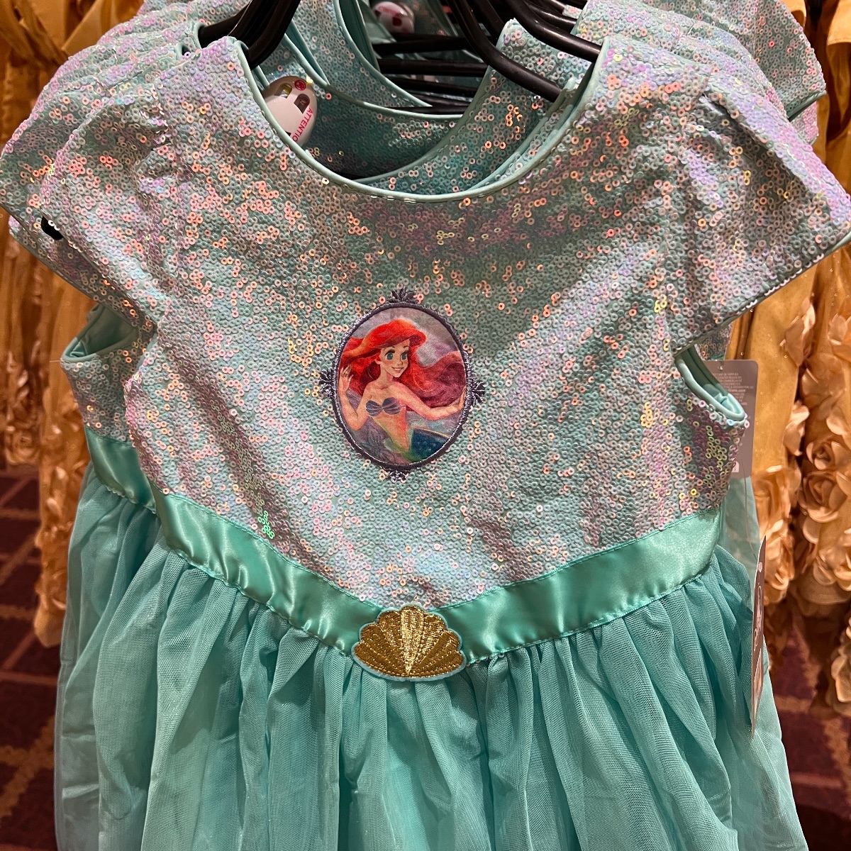 Disneyland Paris Kids The Little Mermaid Princess Ariel Dress view 2