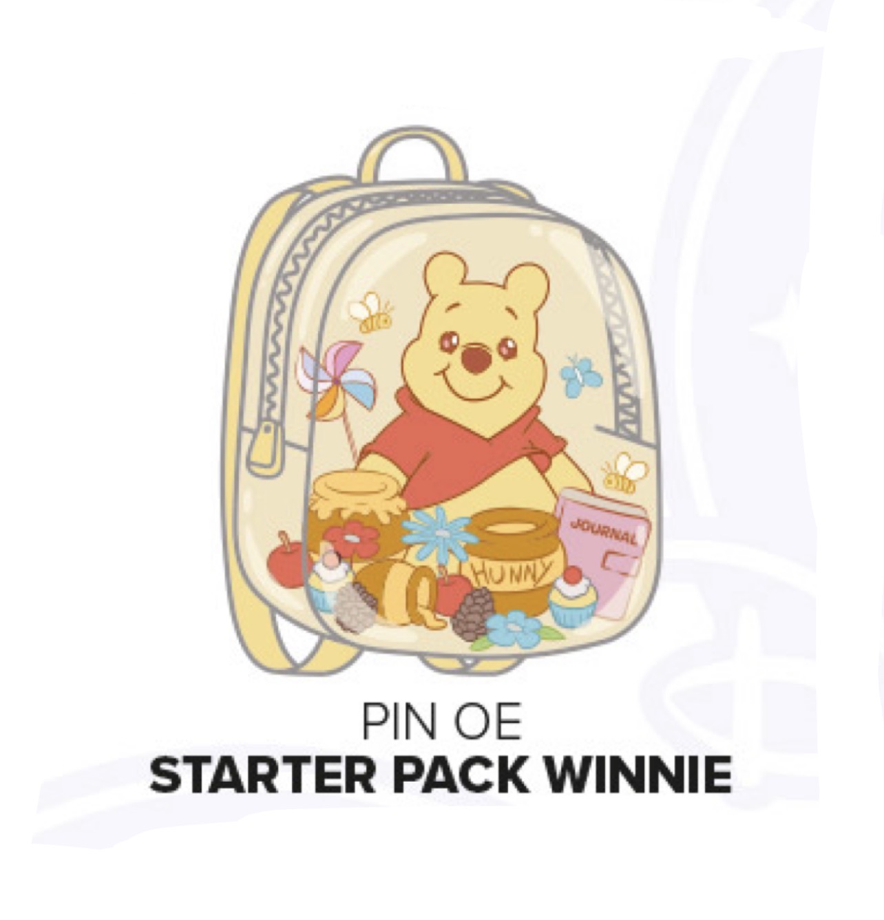 Disneyland Paris September 2026 Starter Pack Winnie the Pooh Pin