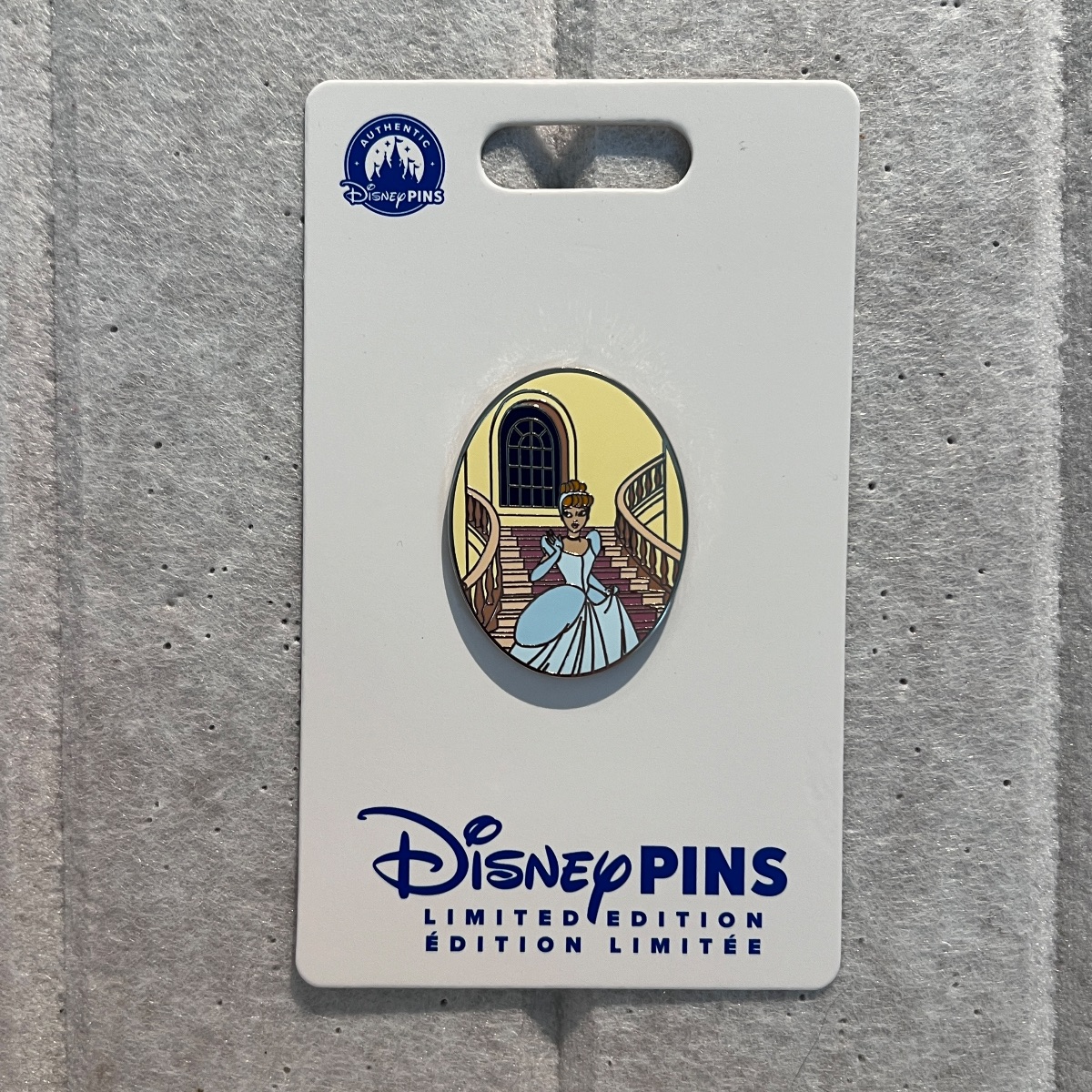 Disney Store UK Selfridges Limited Edition Cinderella Ball Staircase Pin view 2