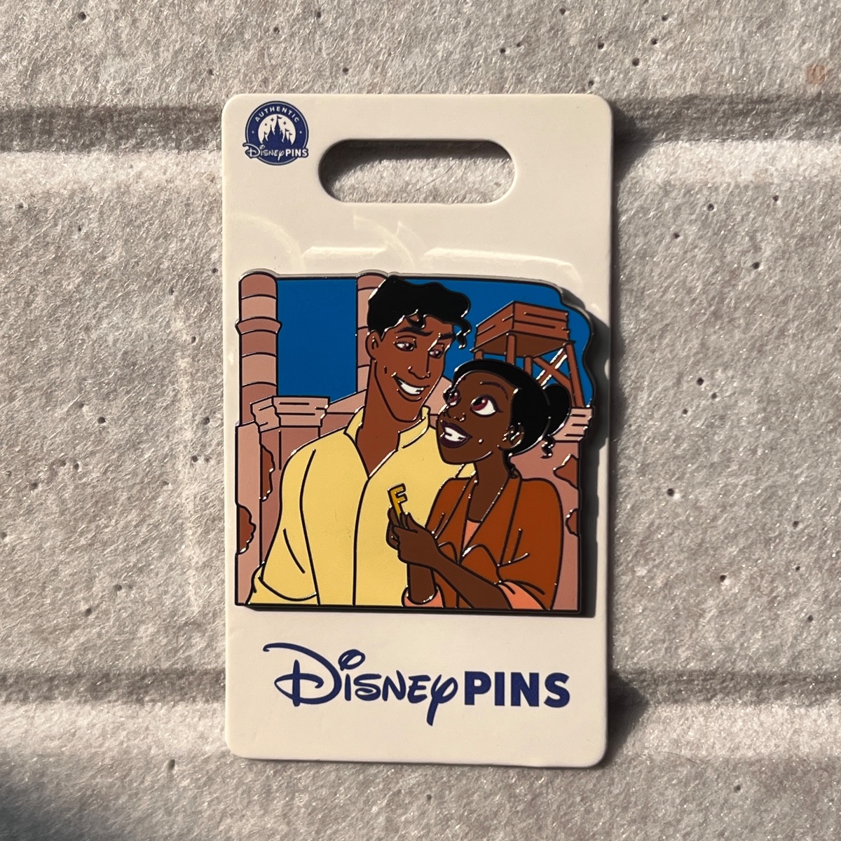 Disney Parks Princess and the Frog Tiana Naveen Restaurant Keys Pin