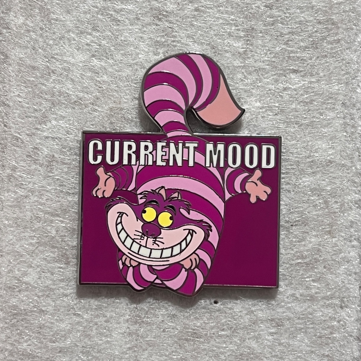Disney Mystery Pin Current Mood Cheshire Cat Pin