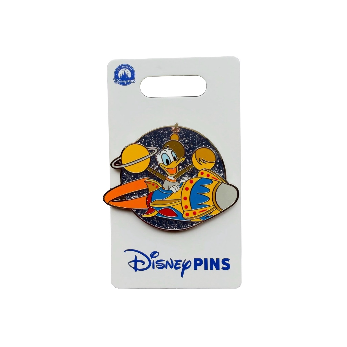US Disney Donald Duck Space Mountain Pin view 1