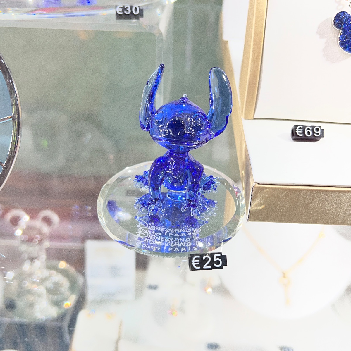Disneyland Paris Crystal Stitch Mini Figurine
