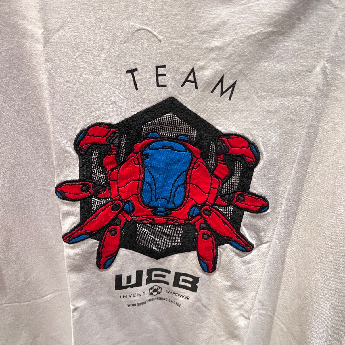 Disneyland Paris Spiderman Team Web T-Shirt view 2