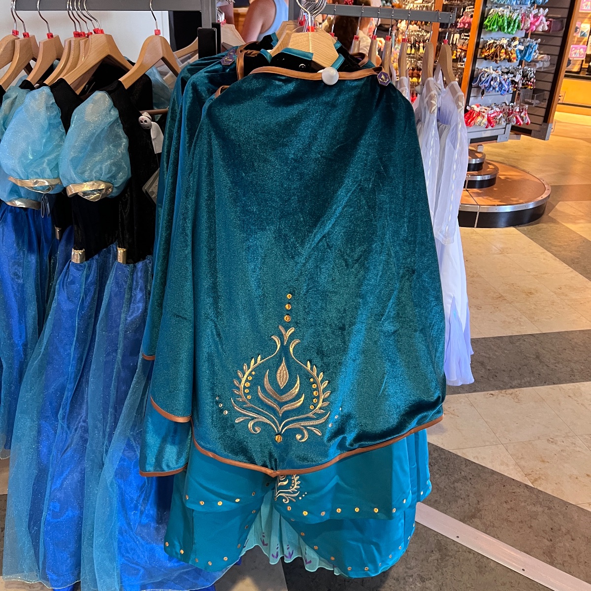 Disneyland Paris World of Frozen Ana Cape Costume view 3