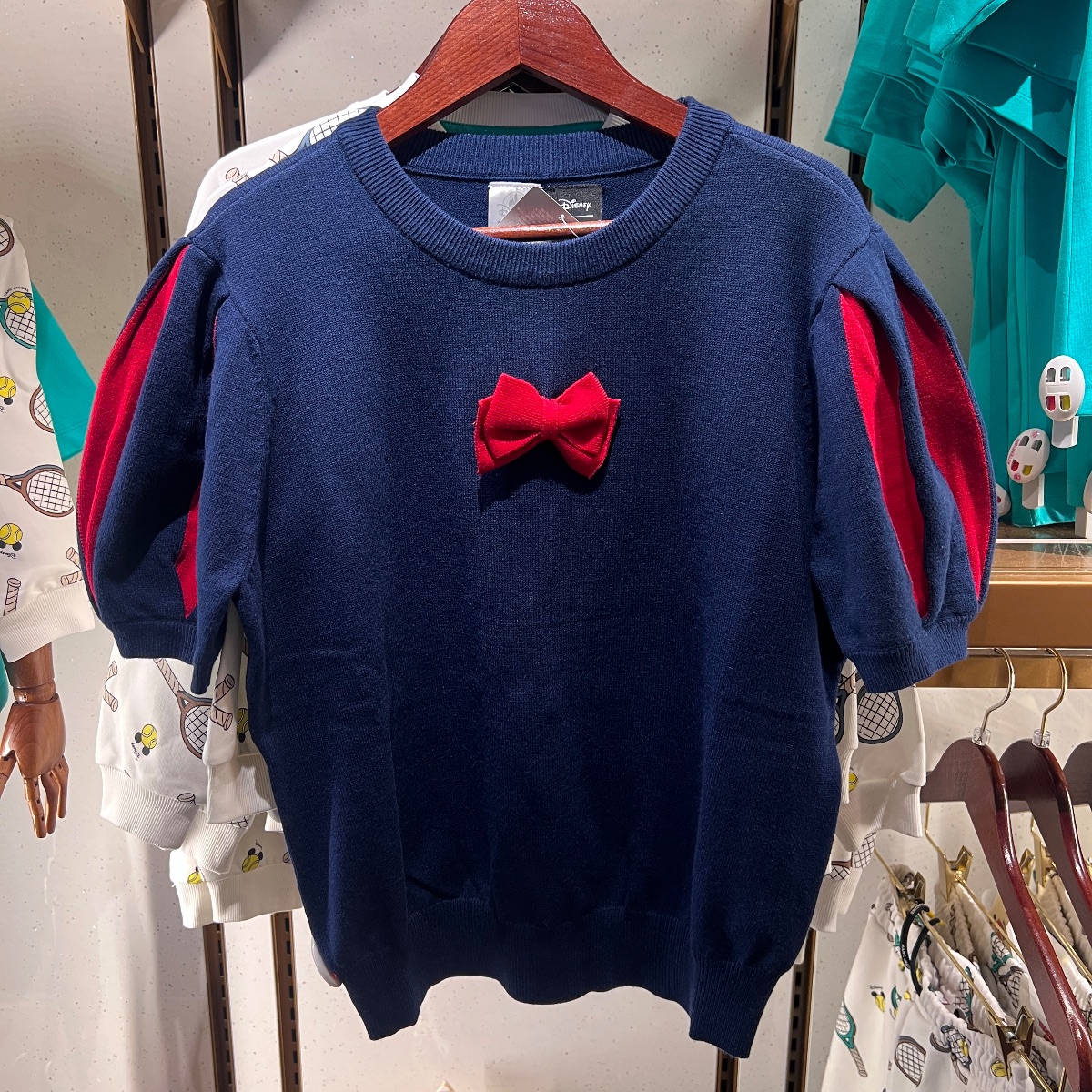 Disneyland Paris Snow White Puff Sleeve Sweater