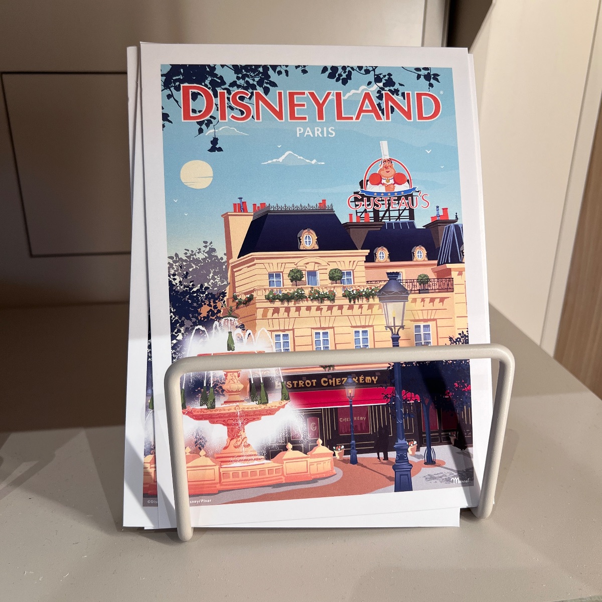 Disneyland Paris Ratatouille Postcard