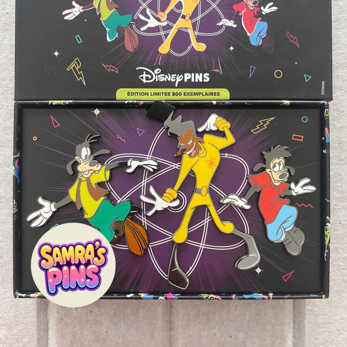 Disneyland Paris Limited Edition Goofy Movie Jumbo Pin view 2