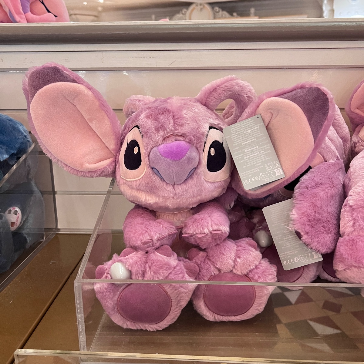 Disneyland Paris Lilo and Stitch Angel Big Feet Plush