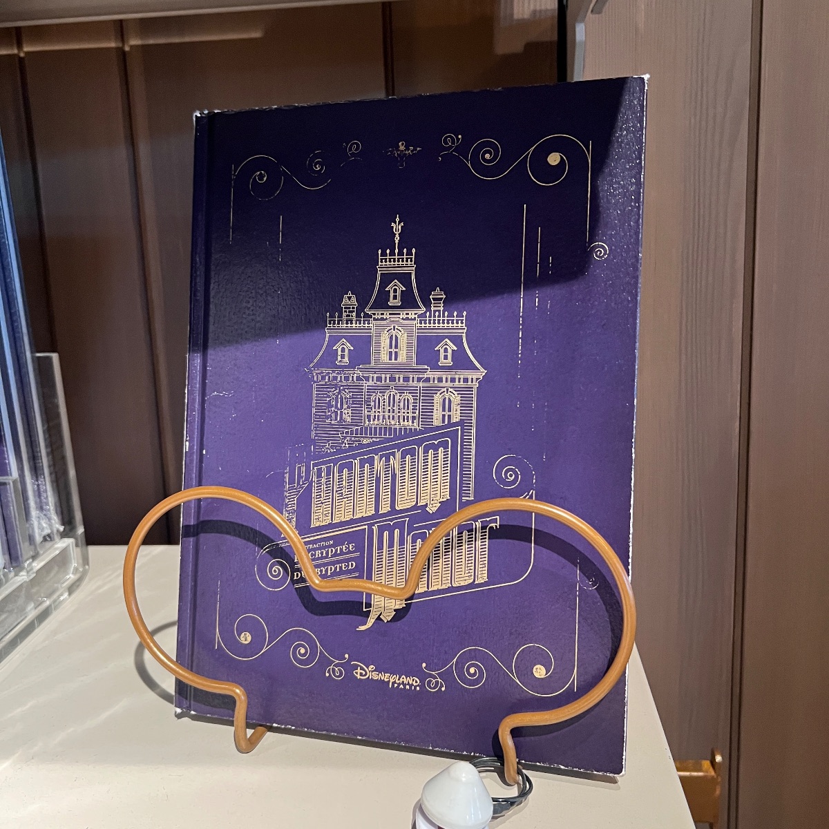 Disneyland Paris Phantom Manor Book view 1