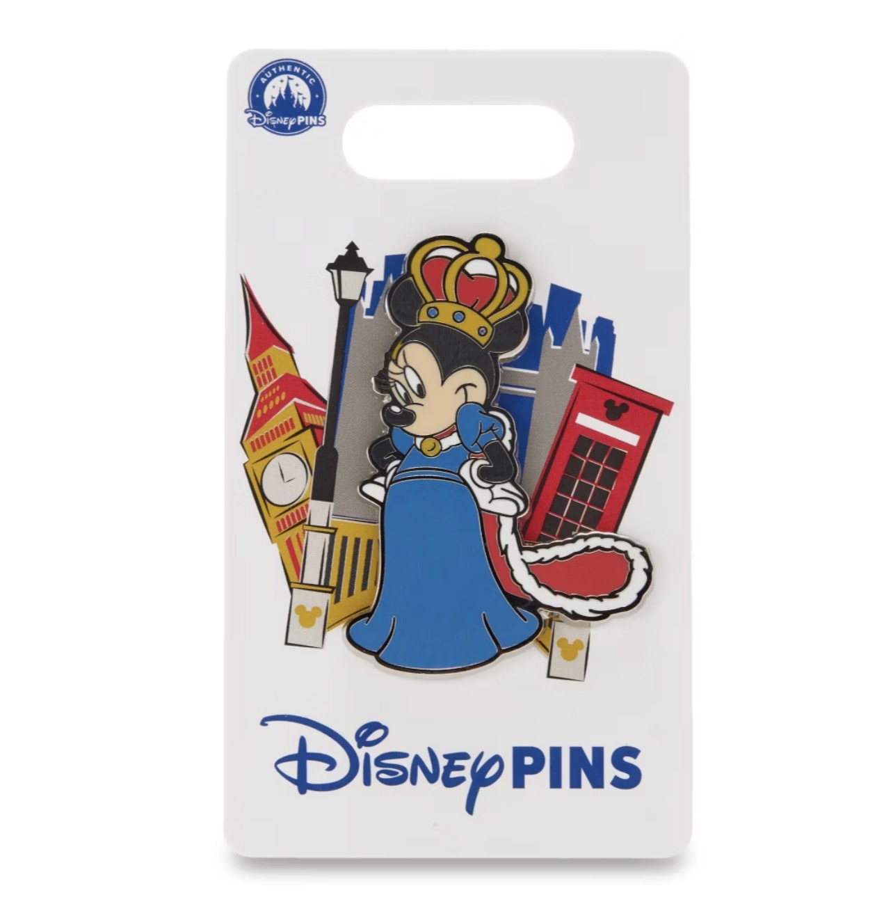 Disney Store UK Royal Minnie Mouse Pin view 1