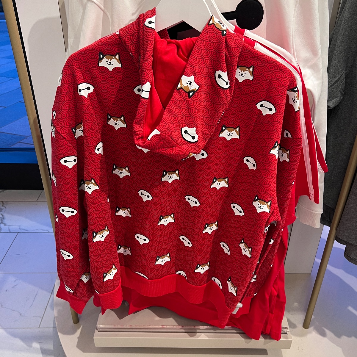 Disneyland Paris Baymax Full Print Red Hoodie view 2