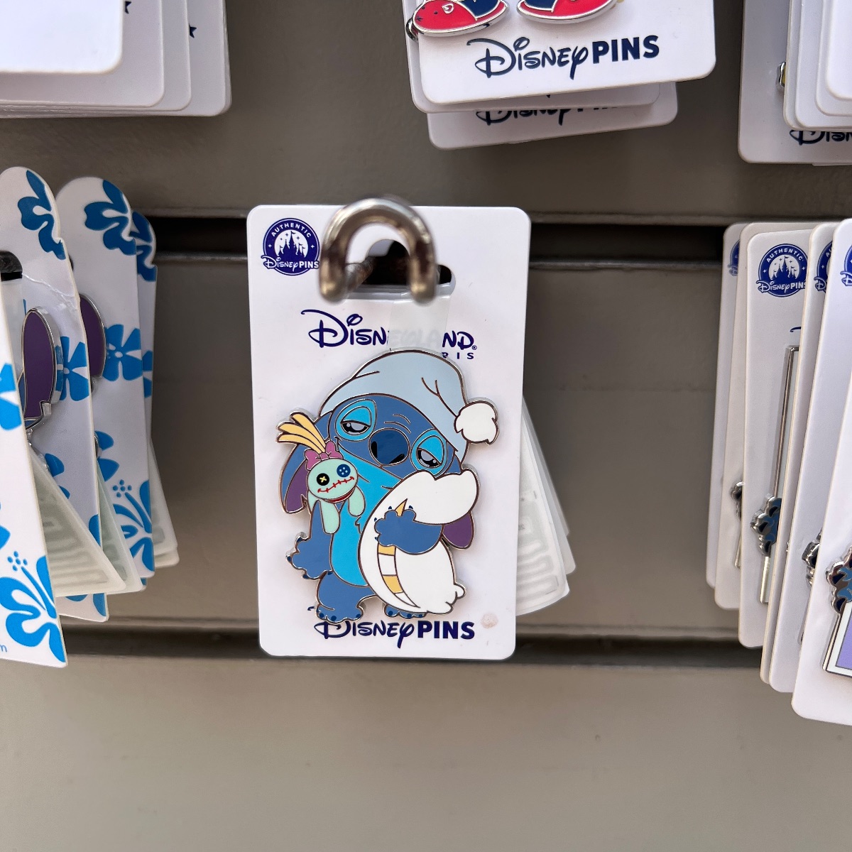 Disneyland Paris Stitch Pyjamas Pillow Pin