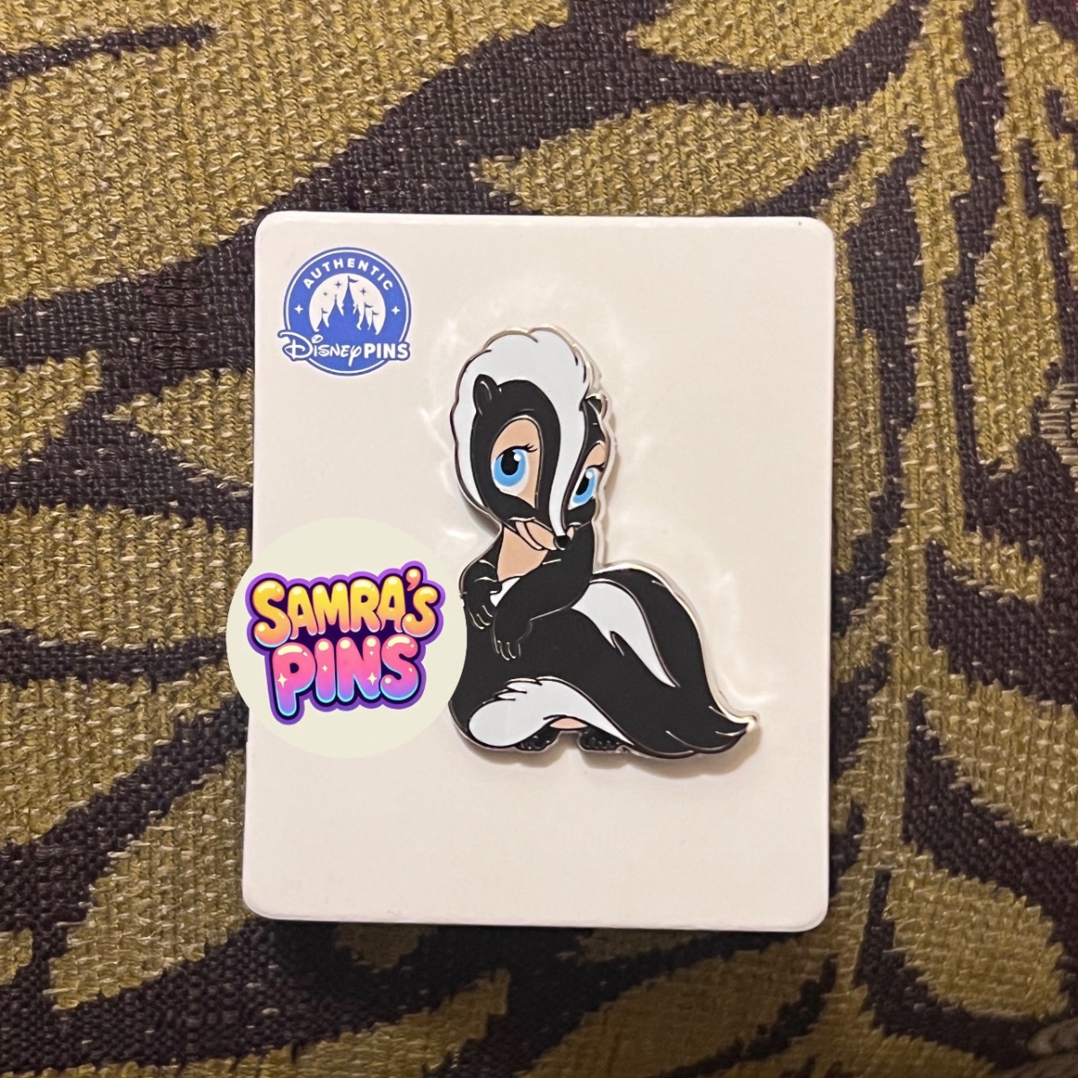 Disneyland Paris Cast Refresh Bambi Flower Pin