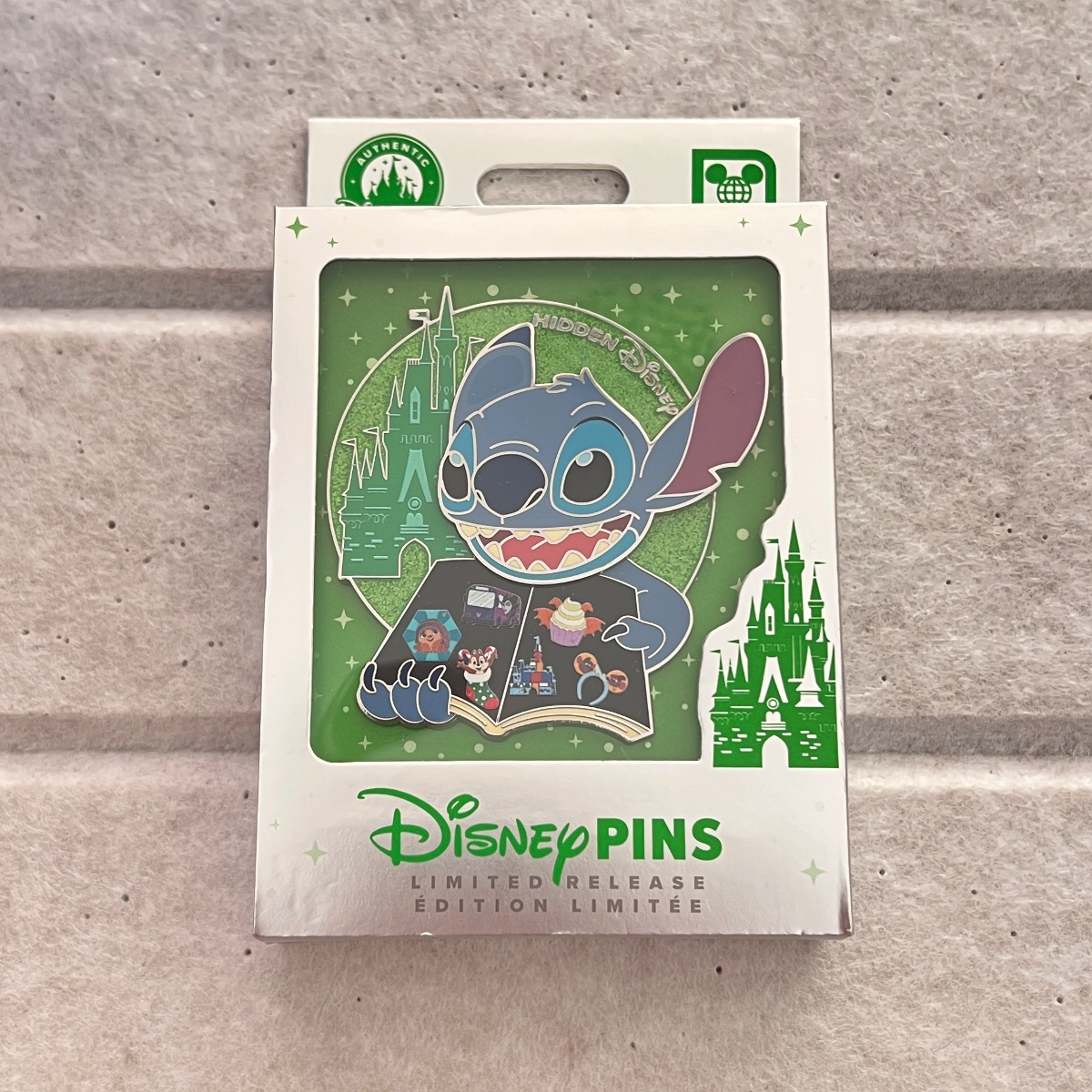 Disney Parks Limited Release Stitch Mini Jumbo Pin Trader Pin