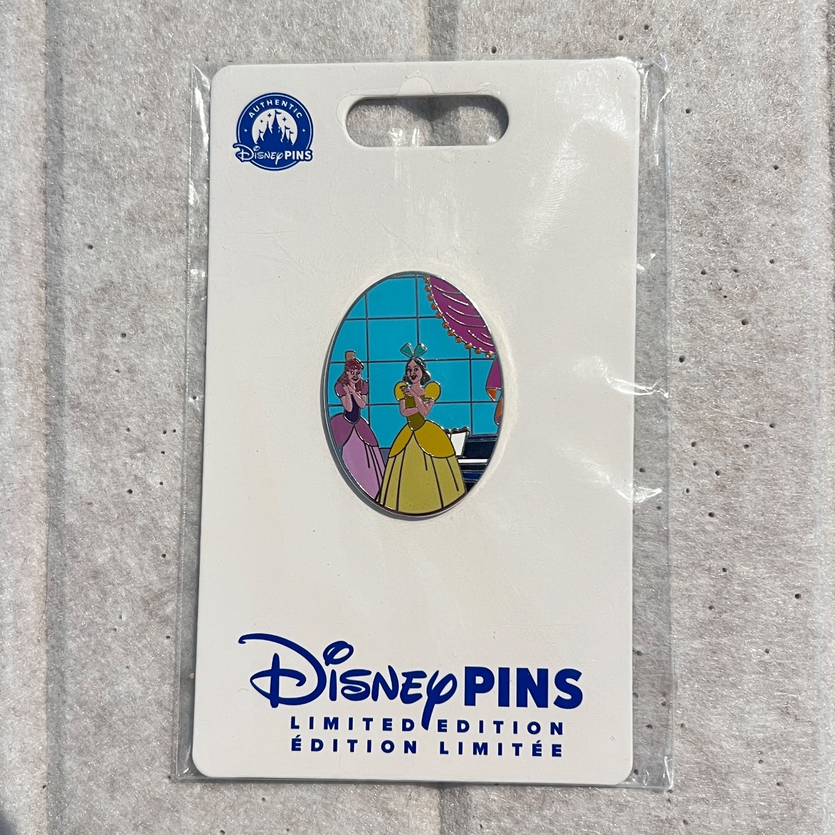 Disney Store UK Selfridges Limited Edition Cinderella Ugly Sisters Pin view 2