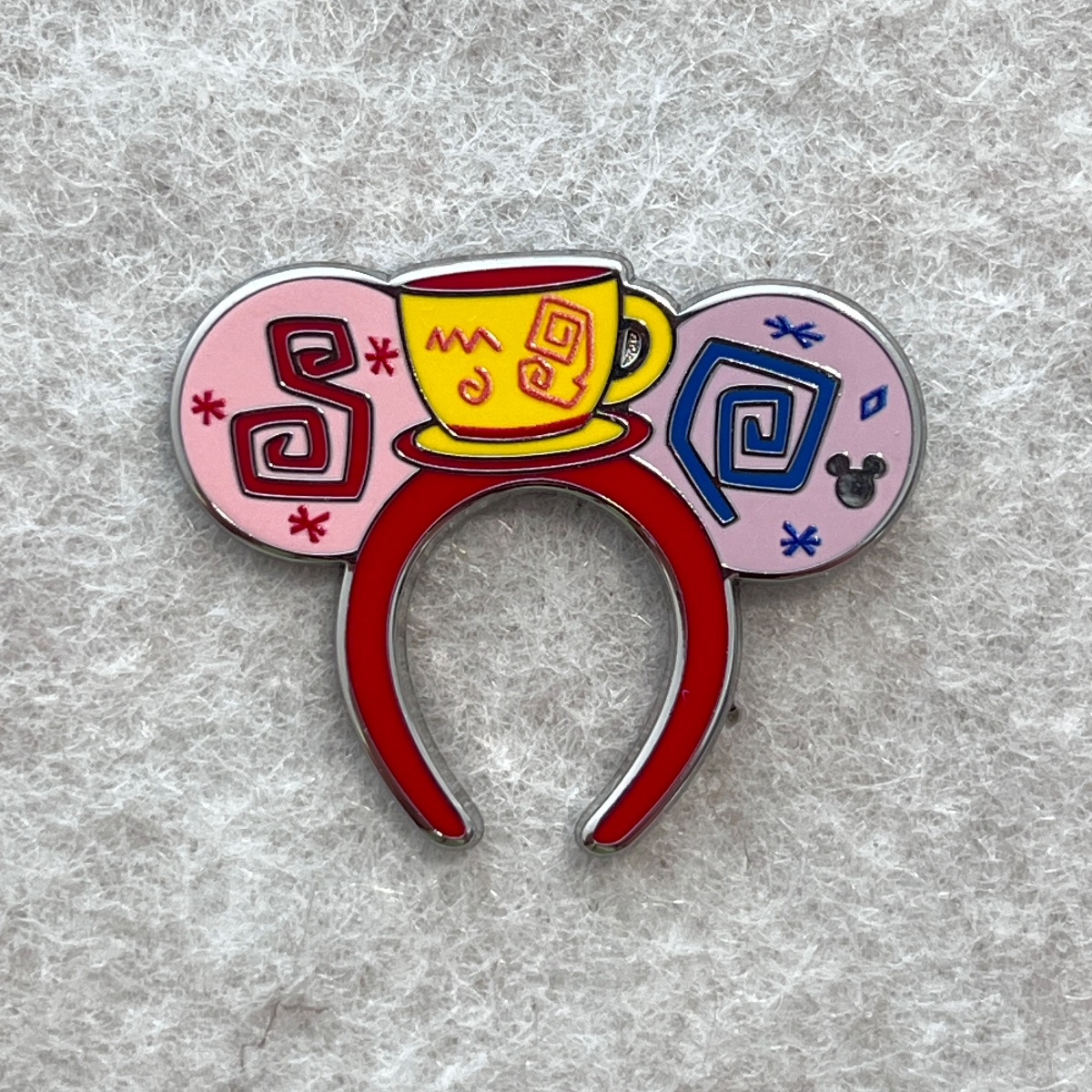 Disneyland Resort 2026 Hidden Mickey Mad Hatter Ears Pin