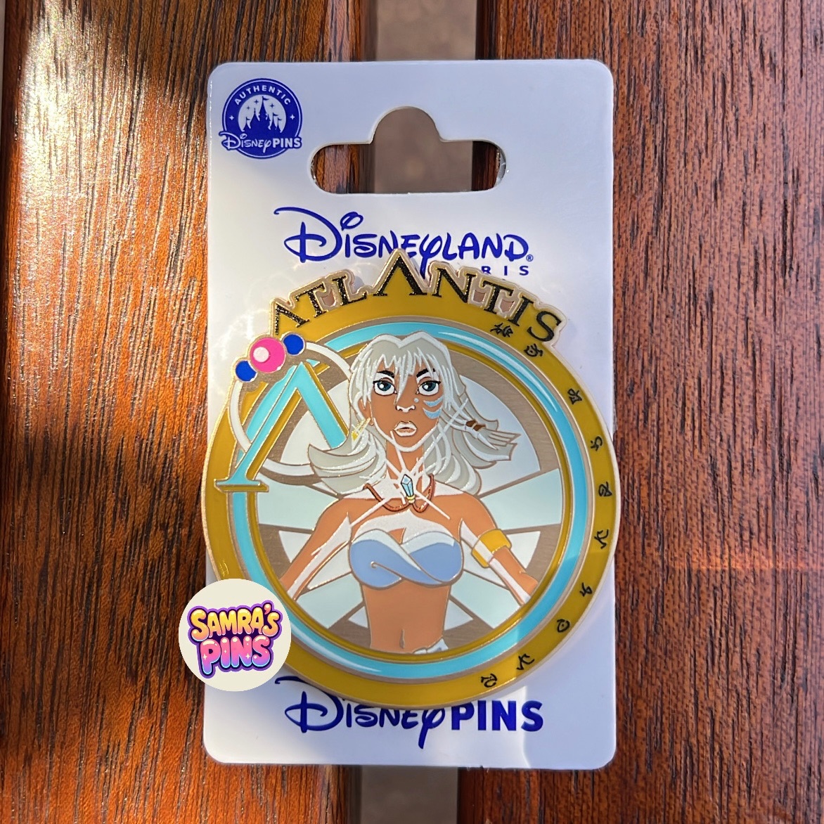 Disneyland Paris Atlantis Kida Pin