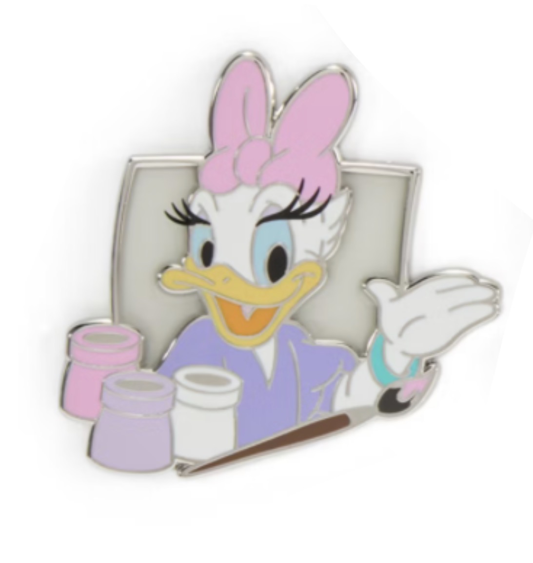 Disney Store Brush of Magic Limited Release Daisy Duck Mystery Pin