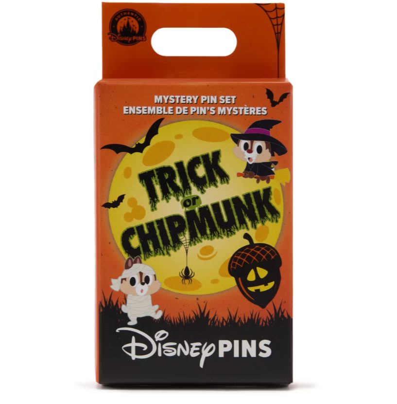 Disney Store Halloween Chip and Dale Mystery Pin Box view 2